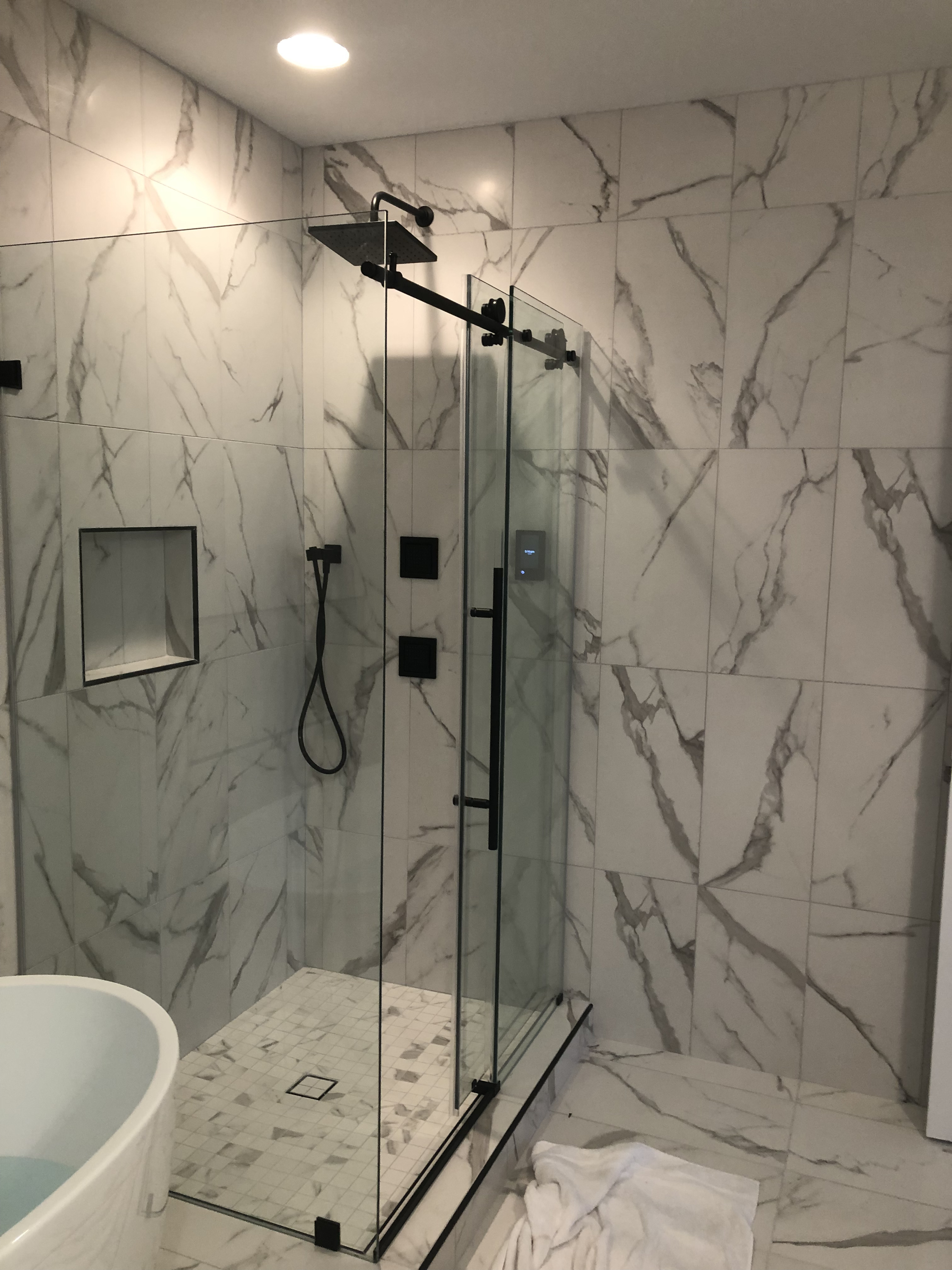 Remodeling project shower2