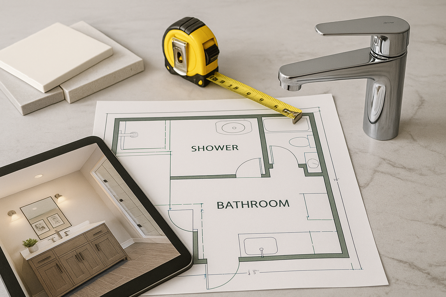 Bathroom design and planning