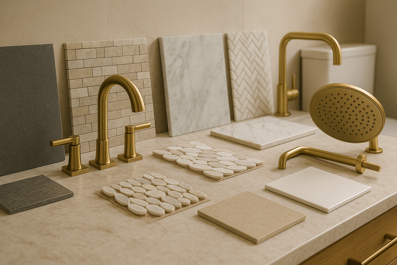 Fixture and tile selection