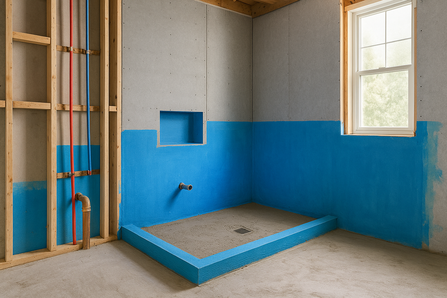 Plumbing and waterproofing