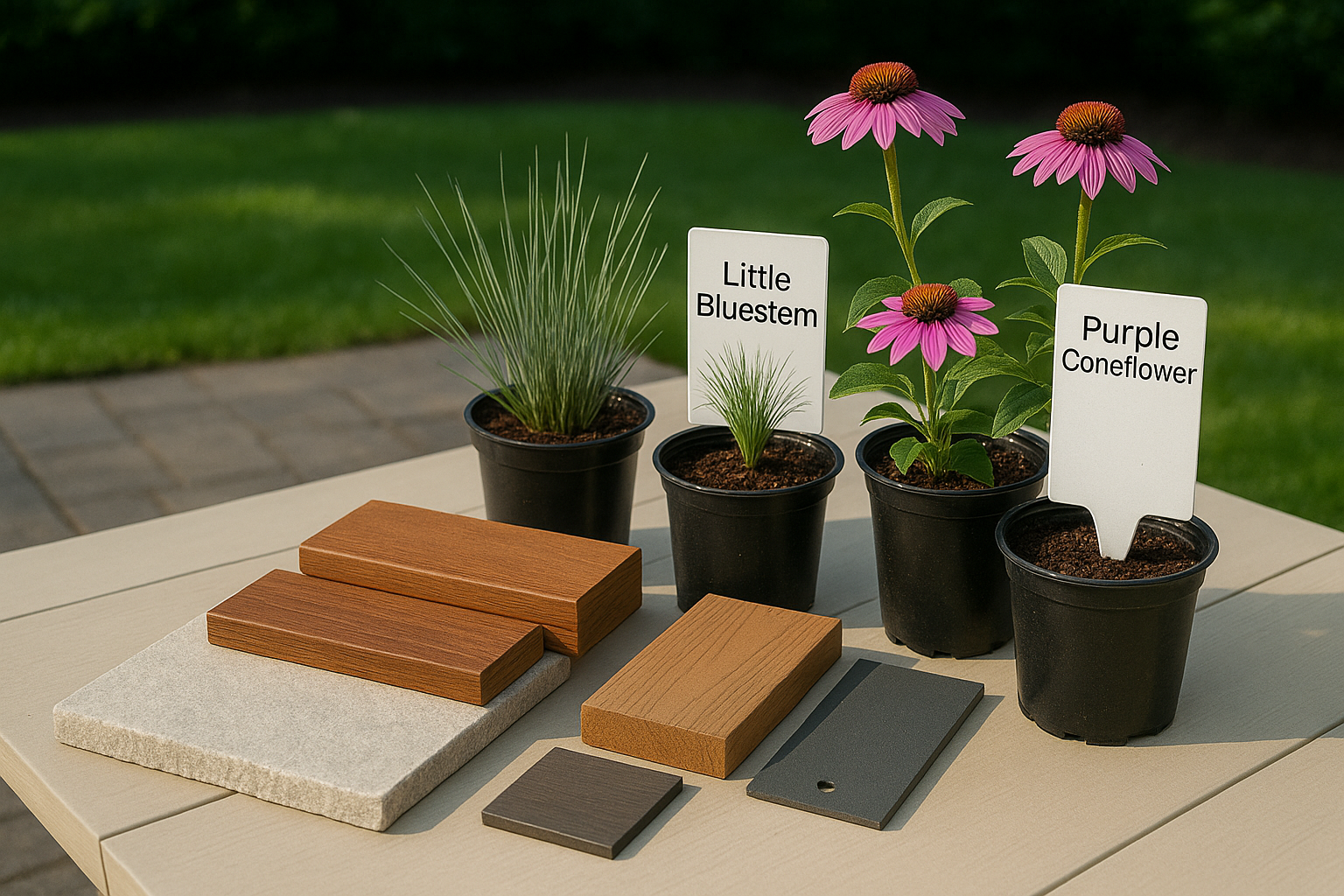 Material and plant selection